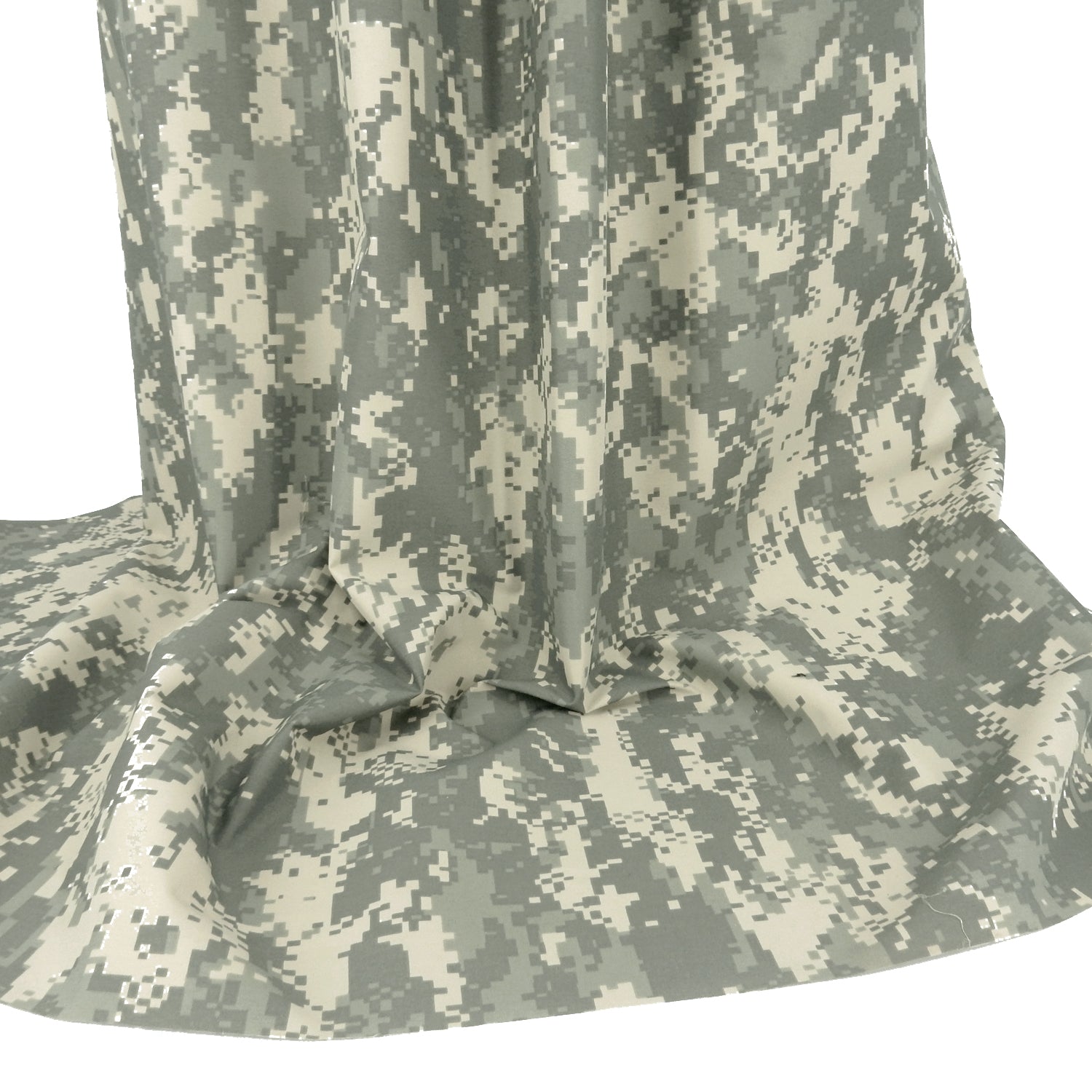 Authentic Gore-Tex Waterproof Brushed Nylon Fabric - Digital Camouflage 321-Green