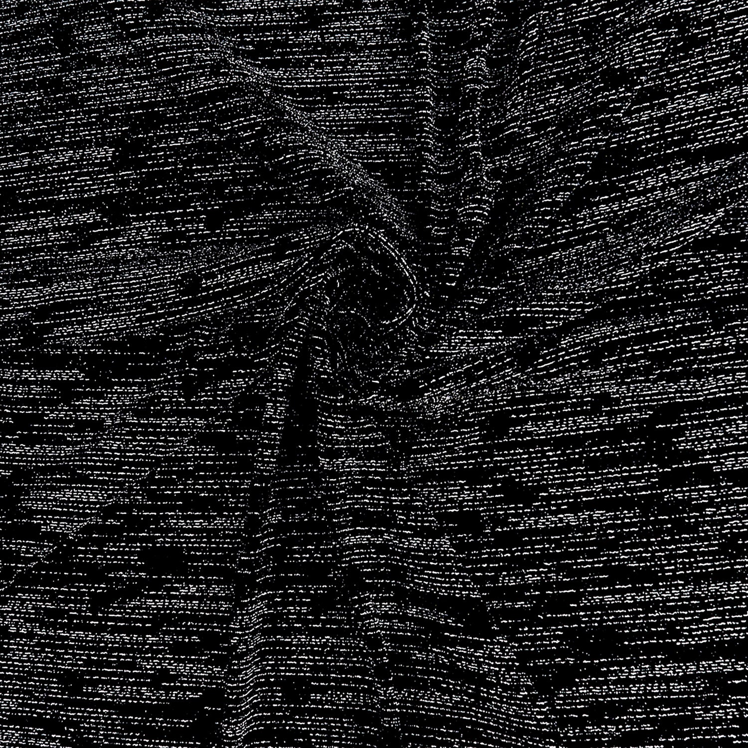 Metallic Shimmer Textured Knit Fabric 418 Black and Silver