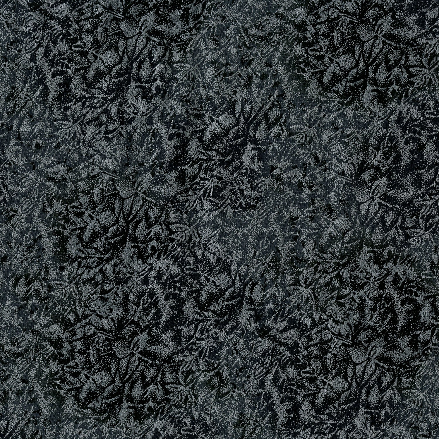 FAIRY FROST 100% Metallic Cotton - Black-White-Neutral 15 Yard Bolts