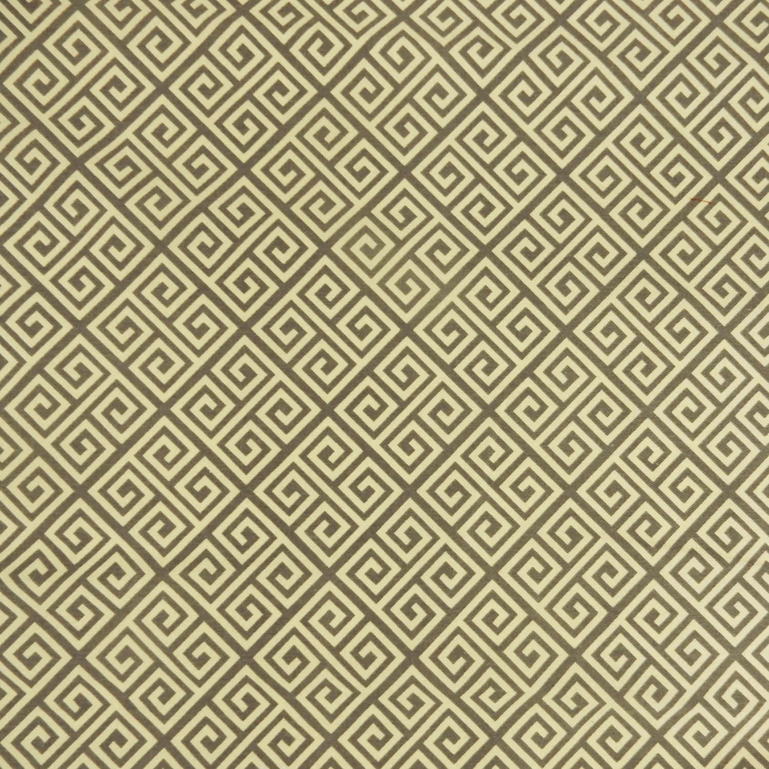 Buttercup Greek Key Printed 7-Ounce Cotton Twill Fabric 283