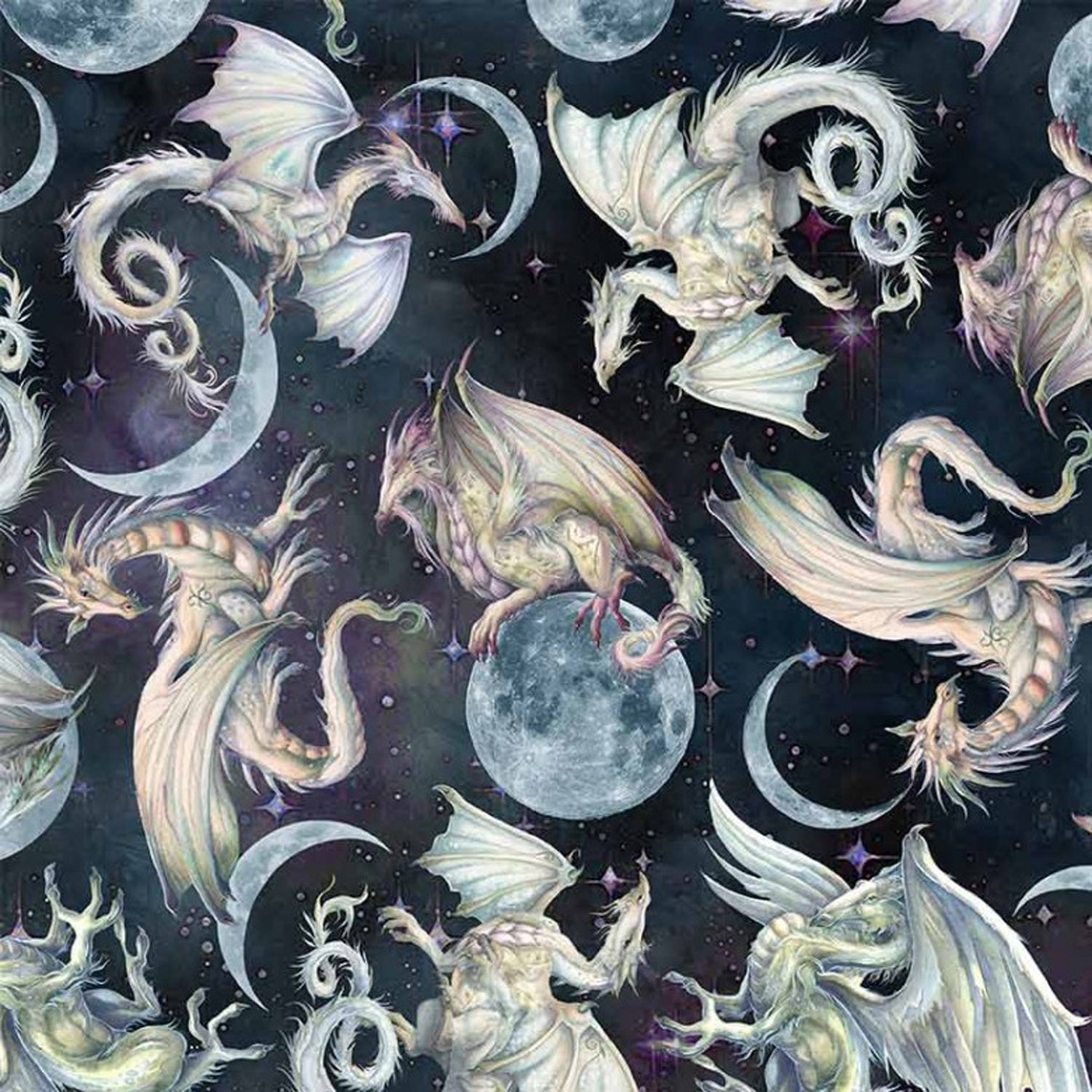 100% Cotton Prints - Mystic Dragons Collection 15 Yard Bolt - Michael Miller Fabrics