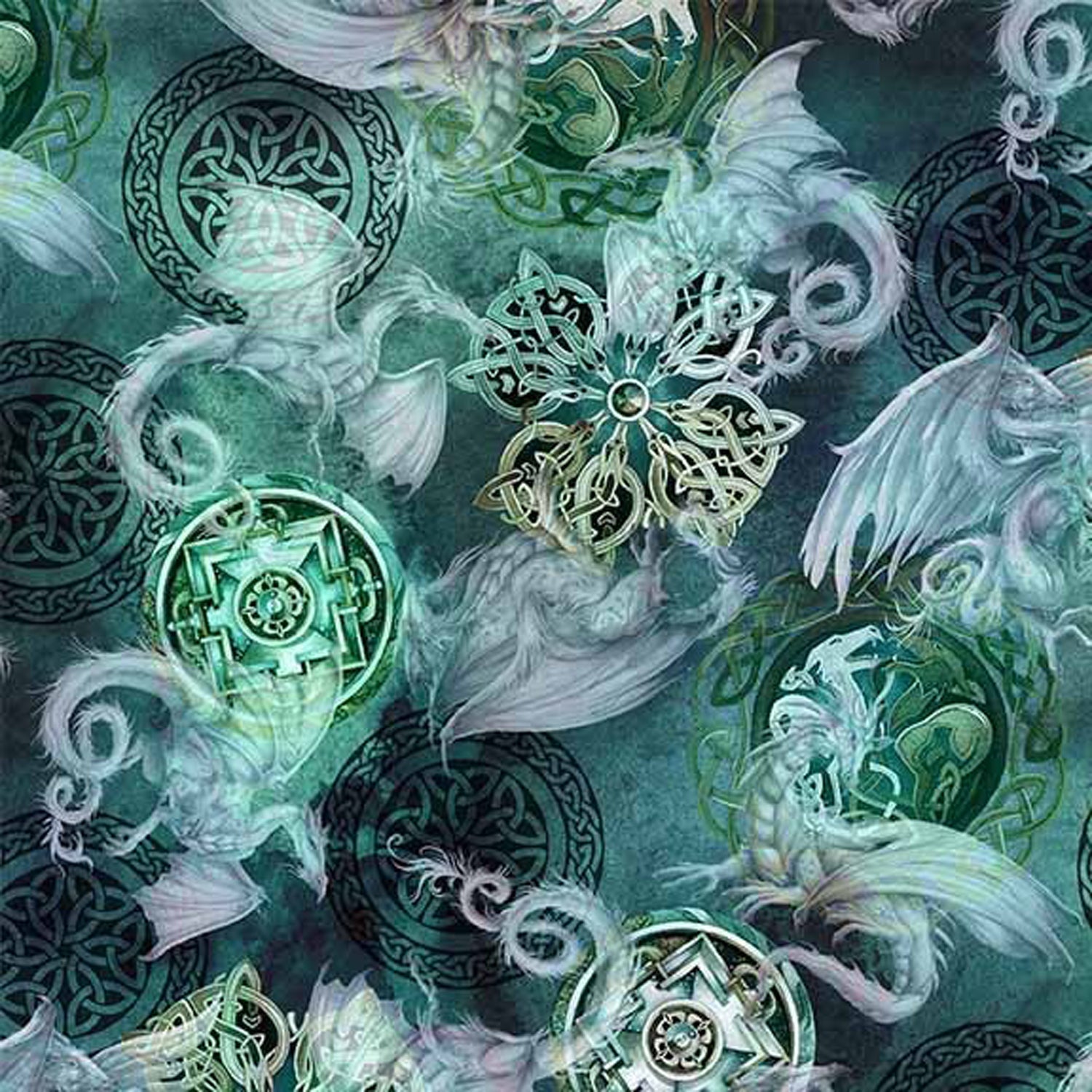100% Cotton Prints - Mystic Dragons Collection 15 Yard Bolt - Michael Miller Fabrics