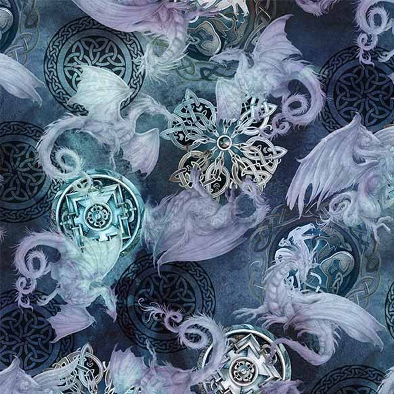 100% Cotton Prints - Mystic Dragons Collection 15 Yard Bolt - Michael Miller Fabrics