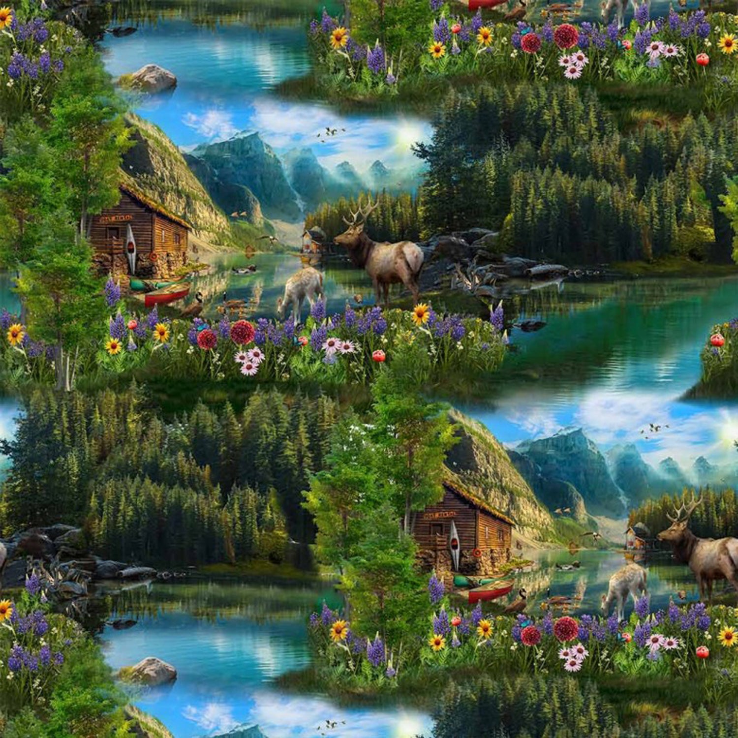 100% Cotton Prints - Great Outdoors Collection 15 Yard Bolt - Michael Miller Fabrics