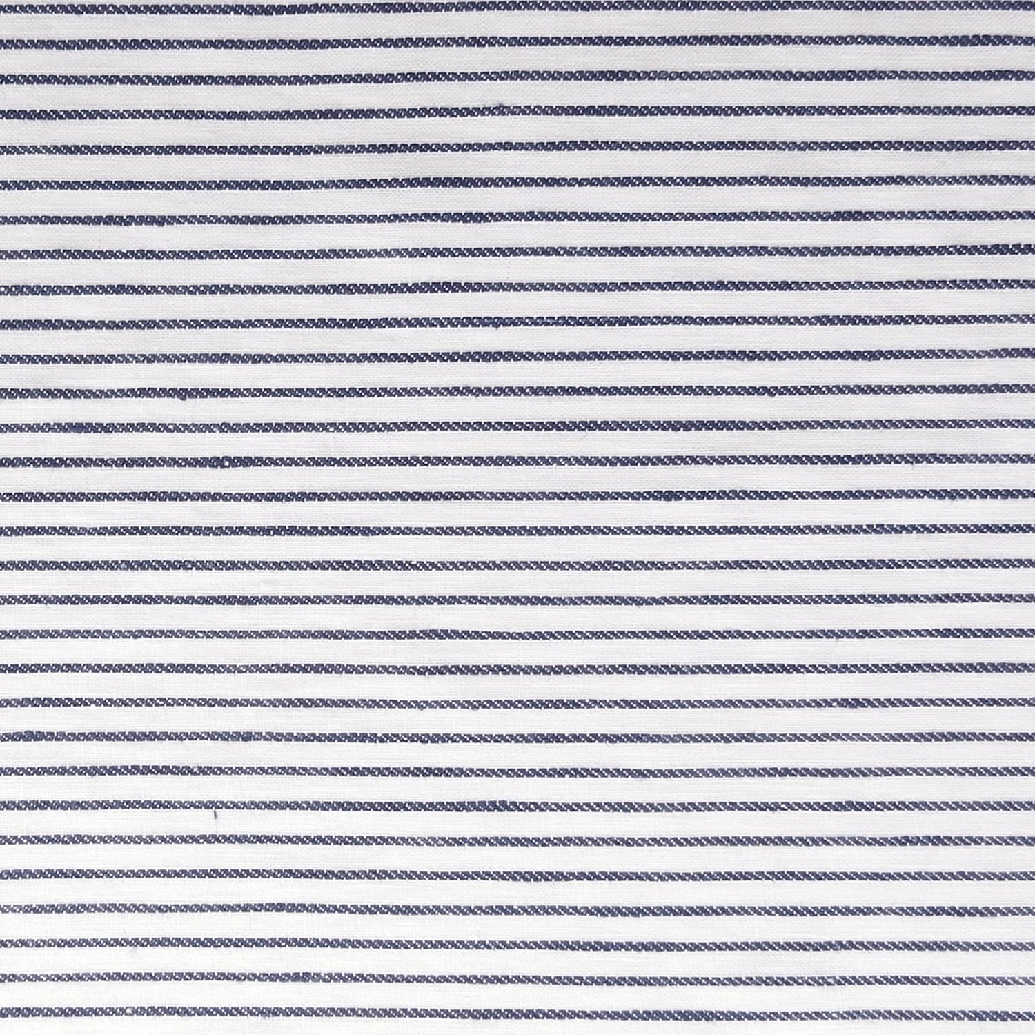 Cassis Woven Ticking Stripe Fabric - 100% European Linen