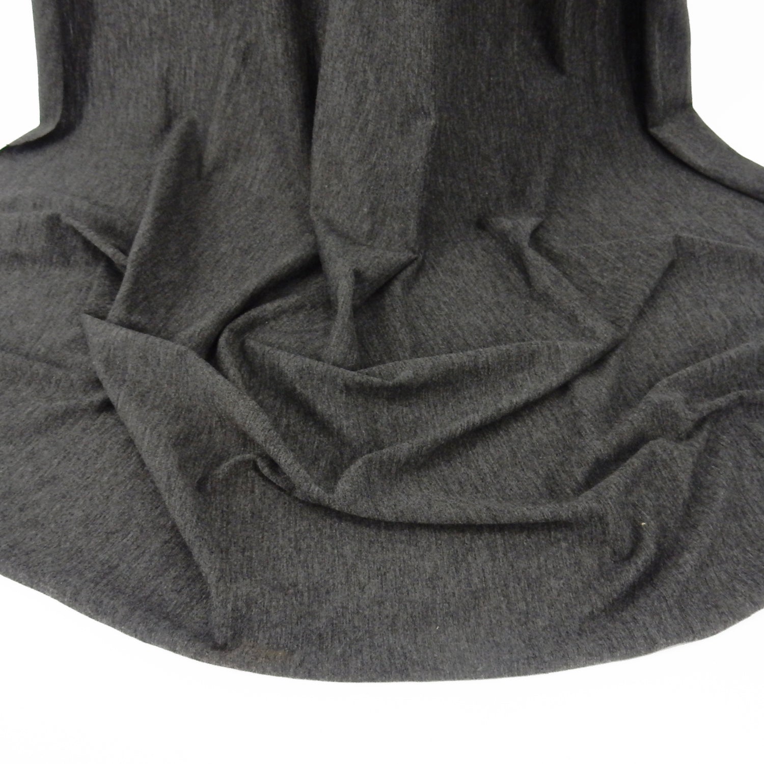 Heather Grey Poly-Rayon-Spandex Jersey Fabric 147