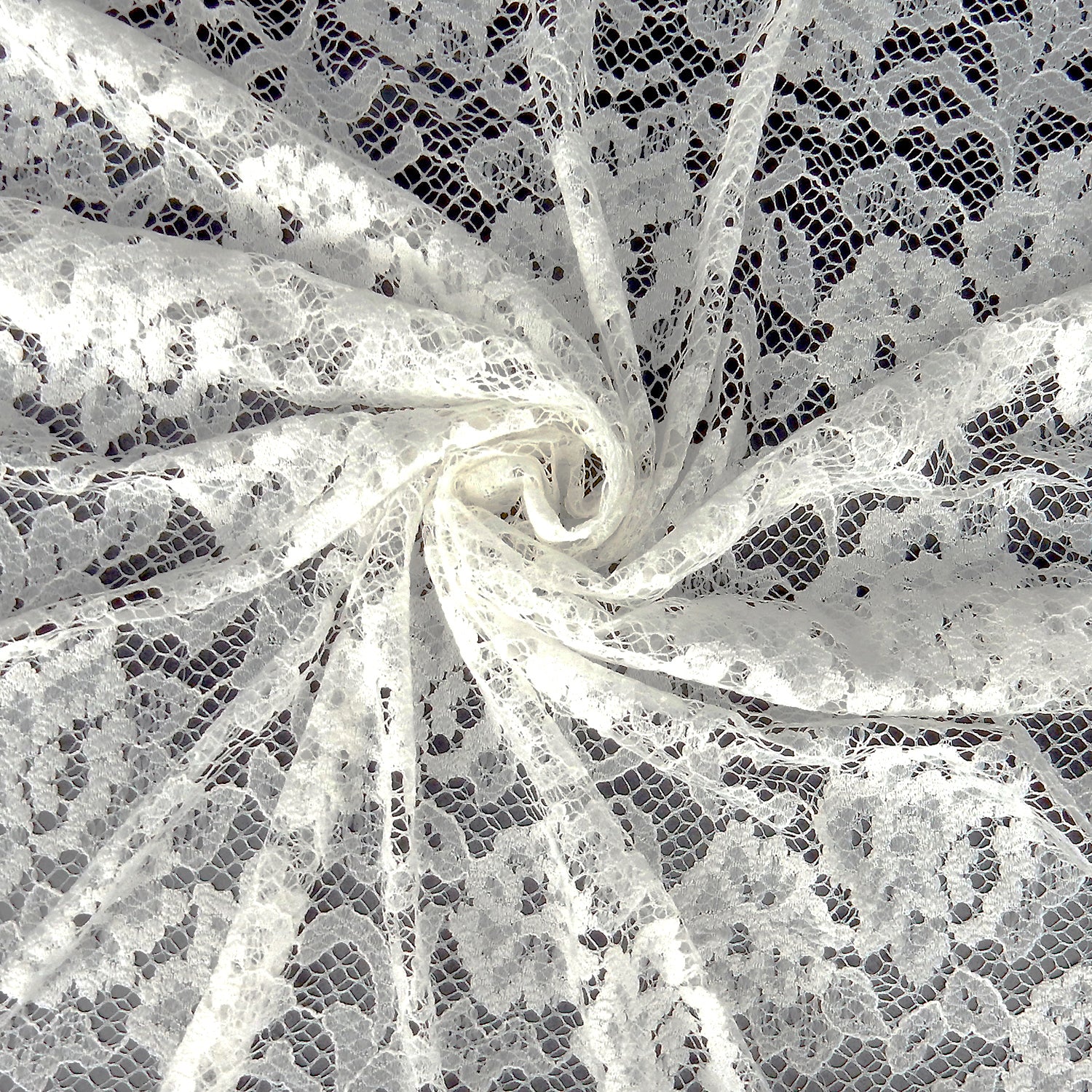 Double-Sided Border Klauber Lace Fabric 3831 Ivory
