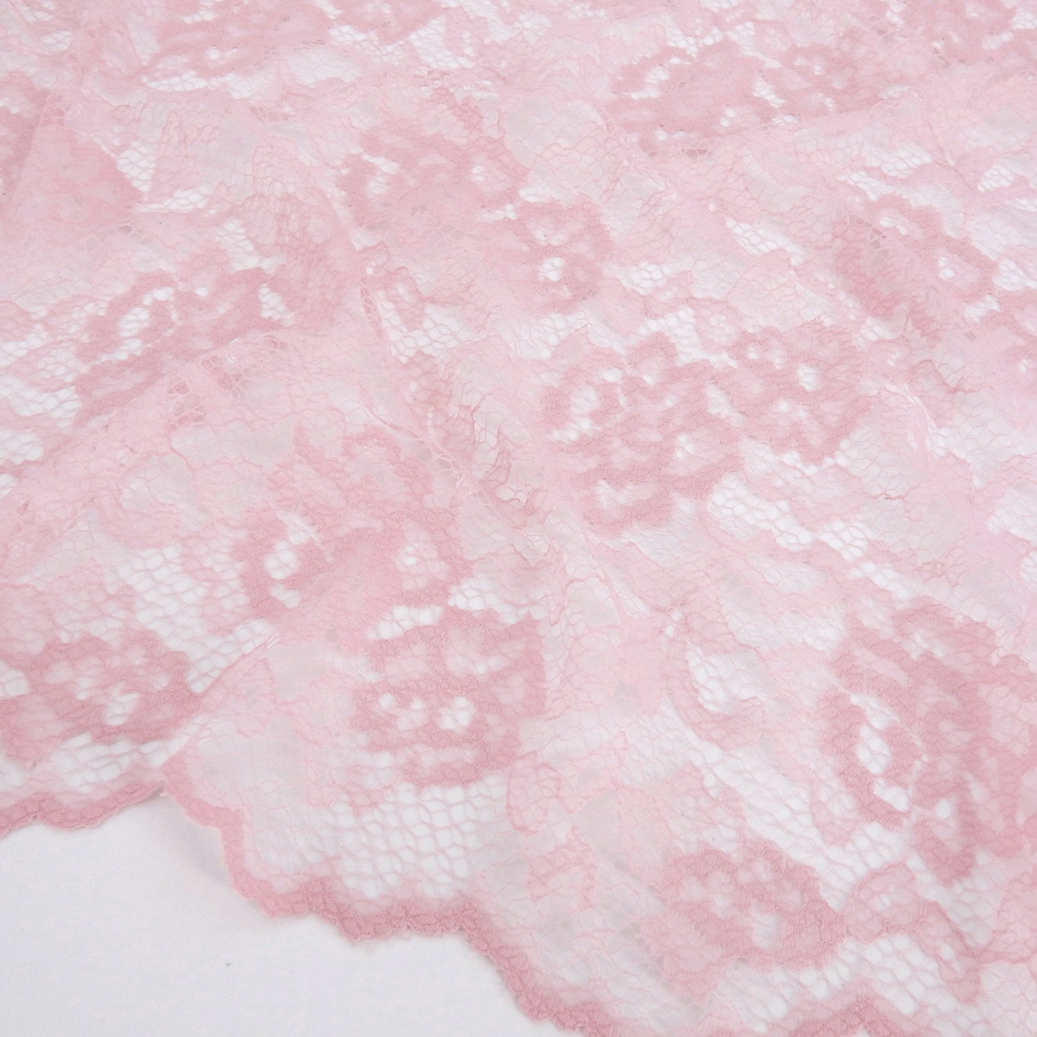 Double-Sided Border Klauber Lace Fabric 3831 Pink