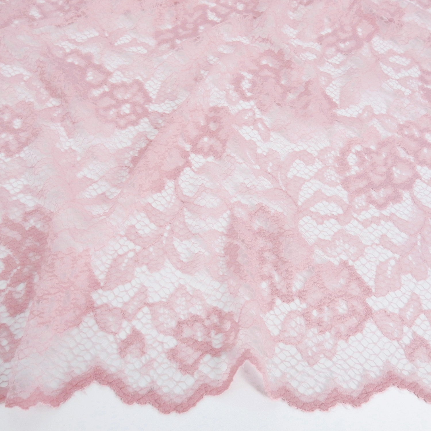 Double-Sided Border Klauber Lace Fabric 3831 Pink