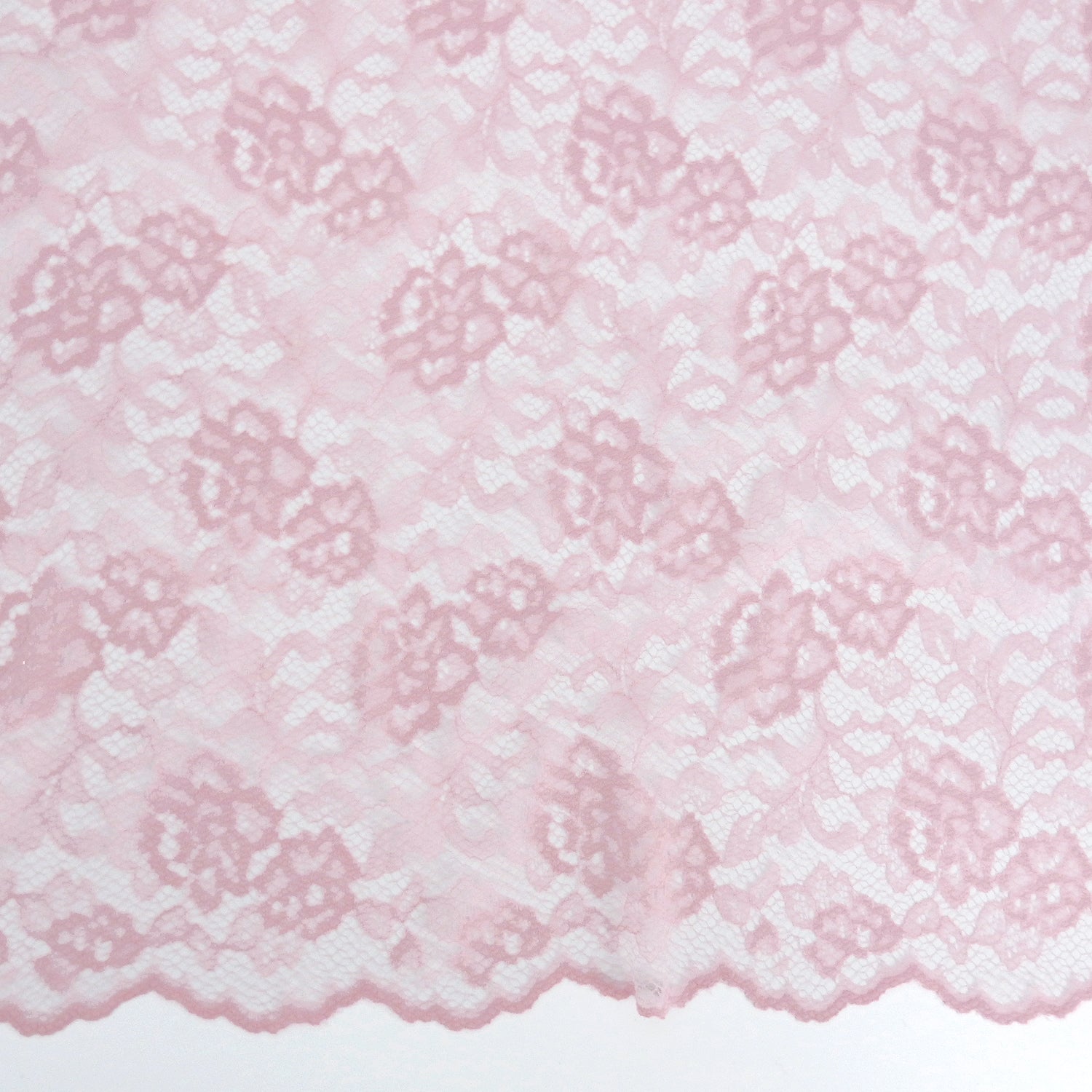 Double-Sided Border Klauber Lace Fabric 3831 Pink
