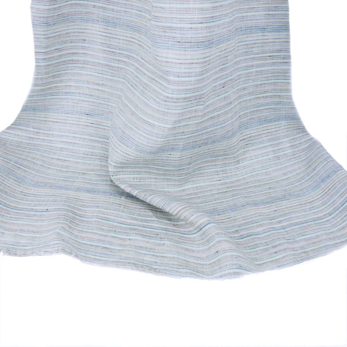 Premium 100% European Linen Yarn Dyed Muted Stripe Fabric ALLF1-956 Opal