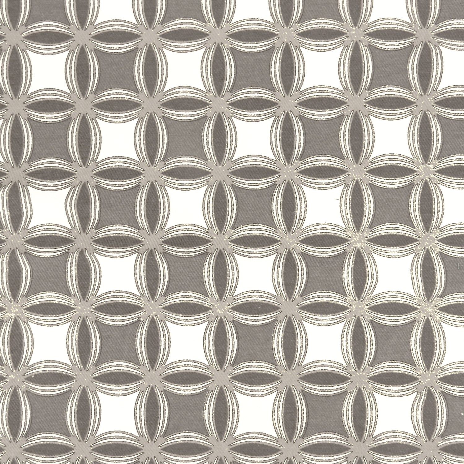 Taupe & Grey Neutral Infinity Printed 7-Ounce Cotton Duck Fabric 295
