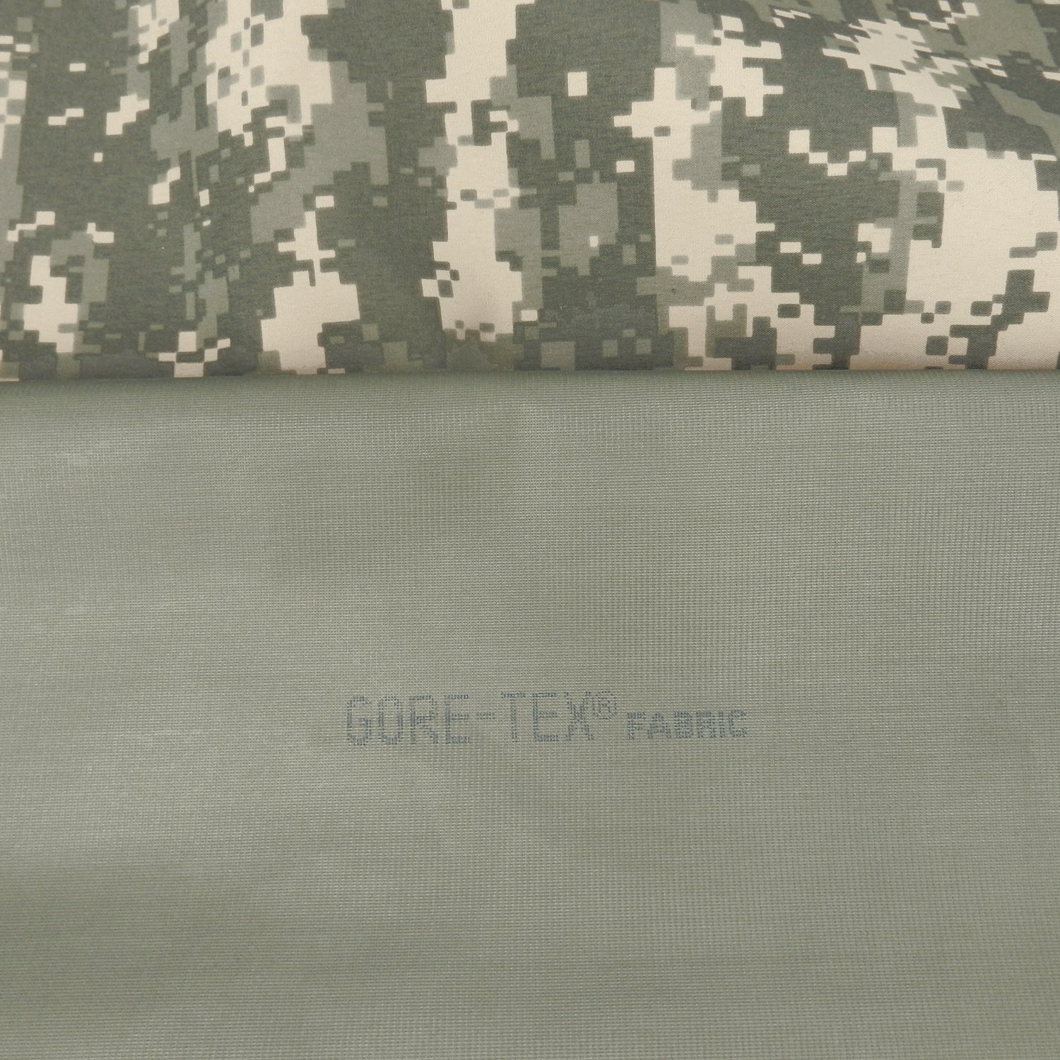 Authentic Gore-Tex Waterproof Brushed Nylon Fabric - Digital Camouflage 321-Green
