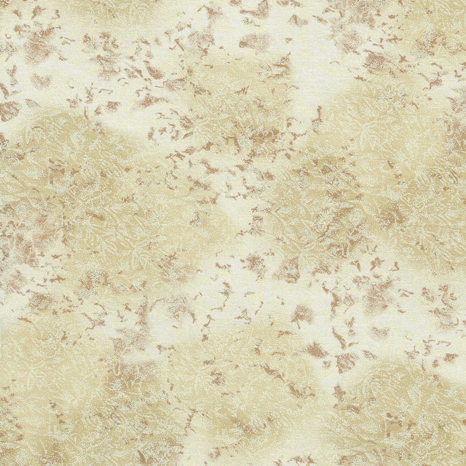 FAIRY FROST 100% Metallic Cotton - Black-White-Neutral 15 Yard Bolts