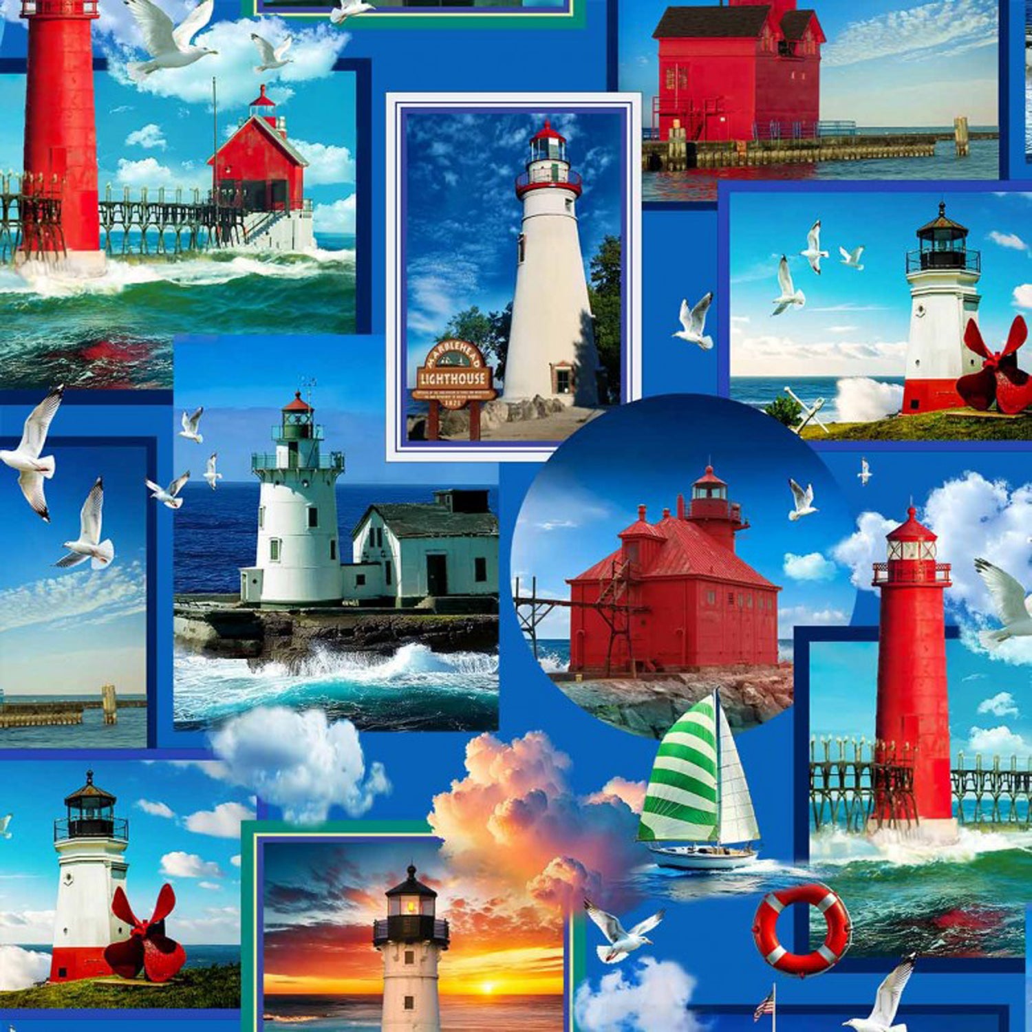 100% Cotton Prints - Starlit Towers Collection 15 Yard Bolt - Michael Miller Fabrics