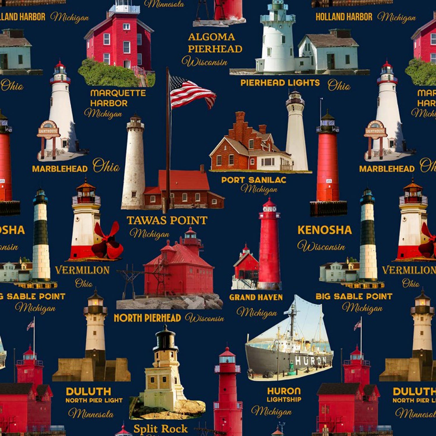 100% Cotton Prints - Starlit Towers Collection 15 Yard Bolt - Michael Miller Fabrics