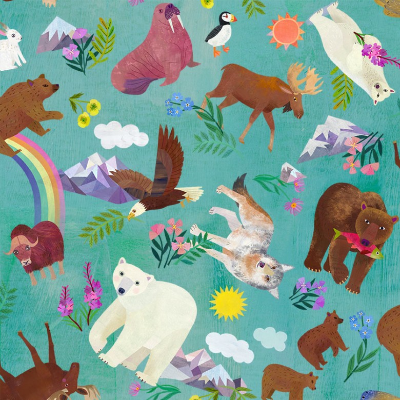 100% Cotton Prints - Alaska: The Last Frontier Collection 15 Yard Bolt - Michael Miller Fabrics