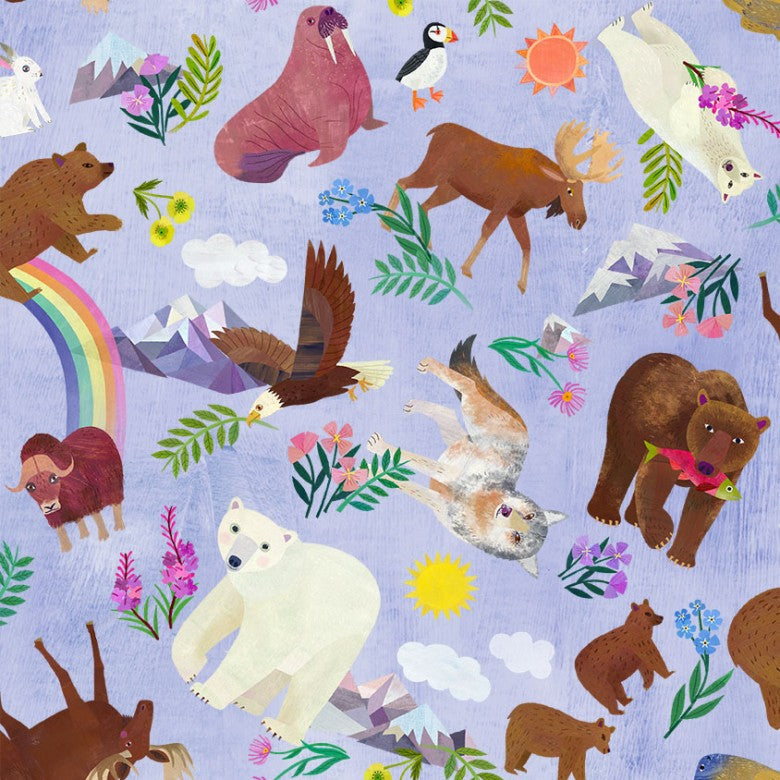 100% Cotton Prints - Alaska: The Last Frontier Collection 15 Yard Bolt - Michael Miller Fabrics