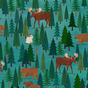 100% Cotton Prints - Alaska: The Last Frontier Collection 15 Yard Bolt - Michael Miller Fabrics