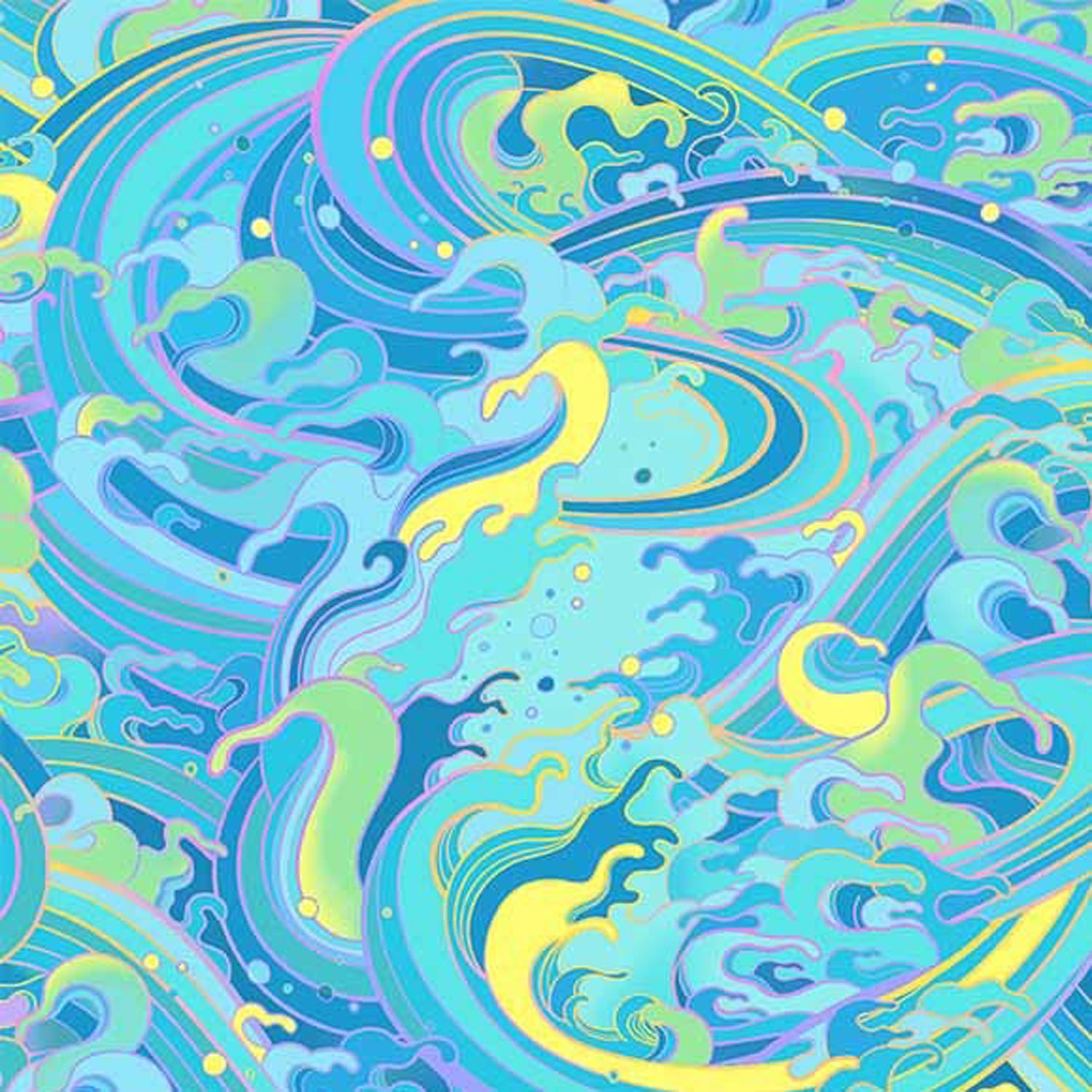 100% Cotton Prints - Divine Oceania Collection 15 Yard Bolt - Michael Miller Fabrics