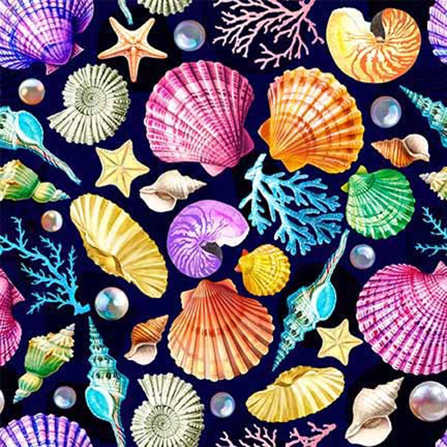 100% Cotton Prints - Divine Oceania Collection 15 Yard Bolt - Michael Miller Fabrics