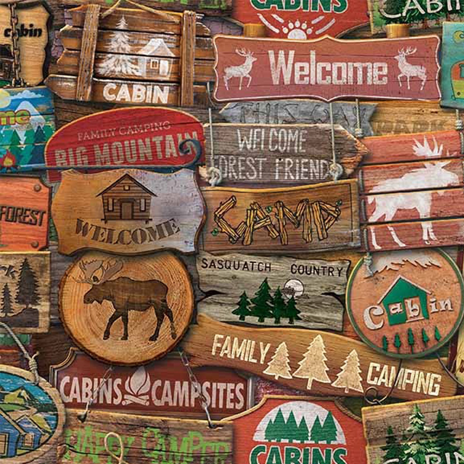 100% Cotton Prints - Great Outdoors Collection 15 Yard Bolt - Michael Miller Fabrics