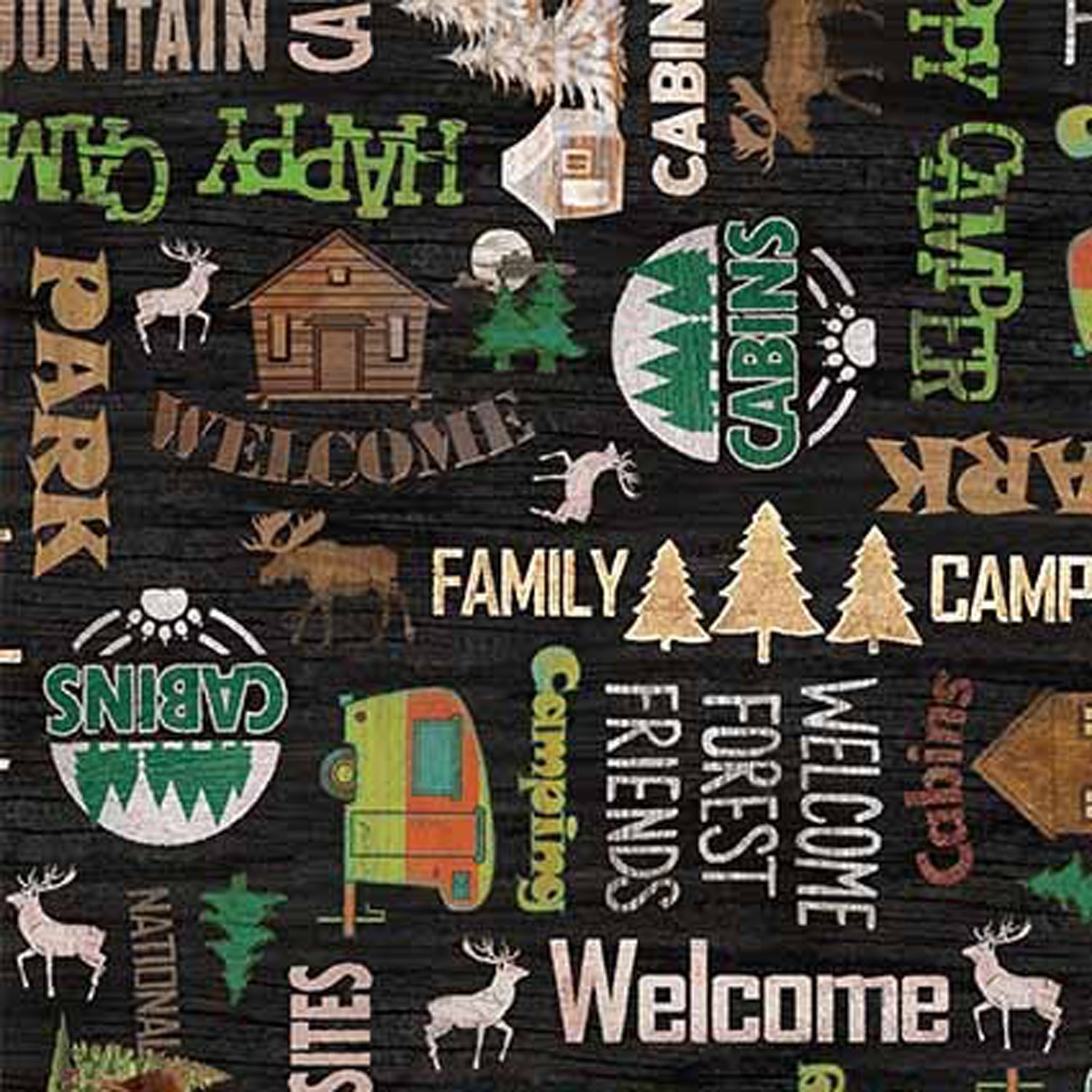 100% Cotton Prints - Great Outdoors Collection 15 Yard Bolt - Michael Miller Fabrics