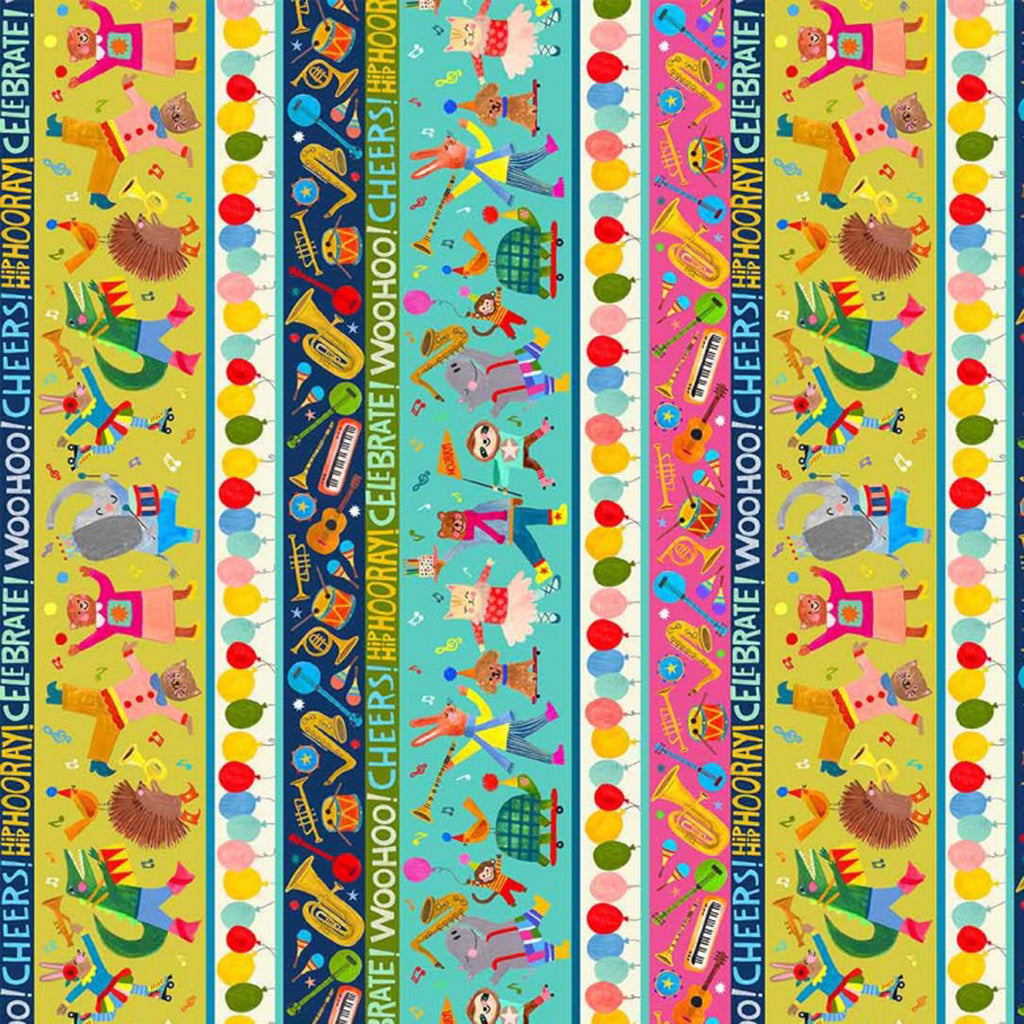 100% Cotton Prints - Joyful Jamboree Collection 15 Yard Bolt - Michael Miller Fabrics