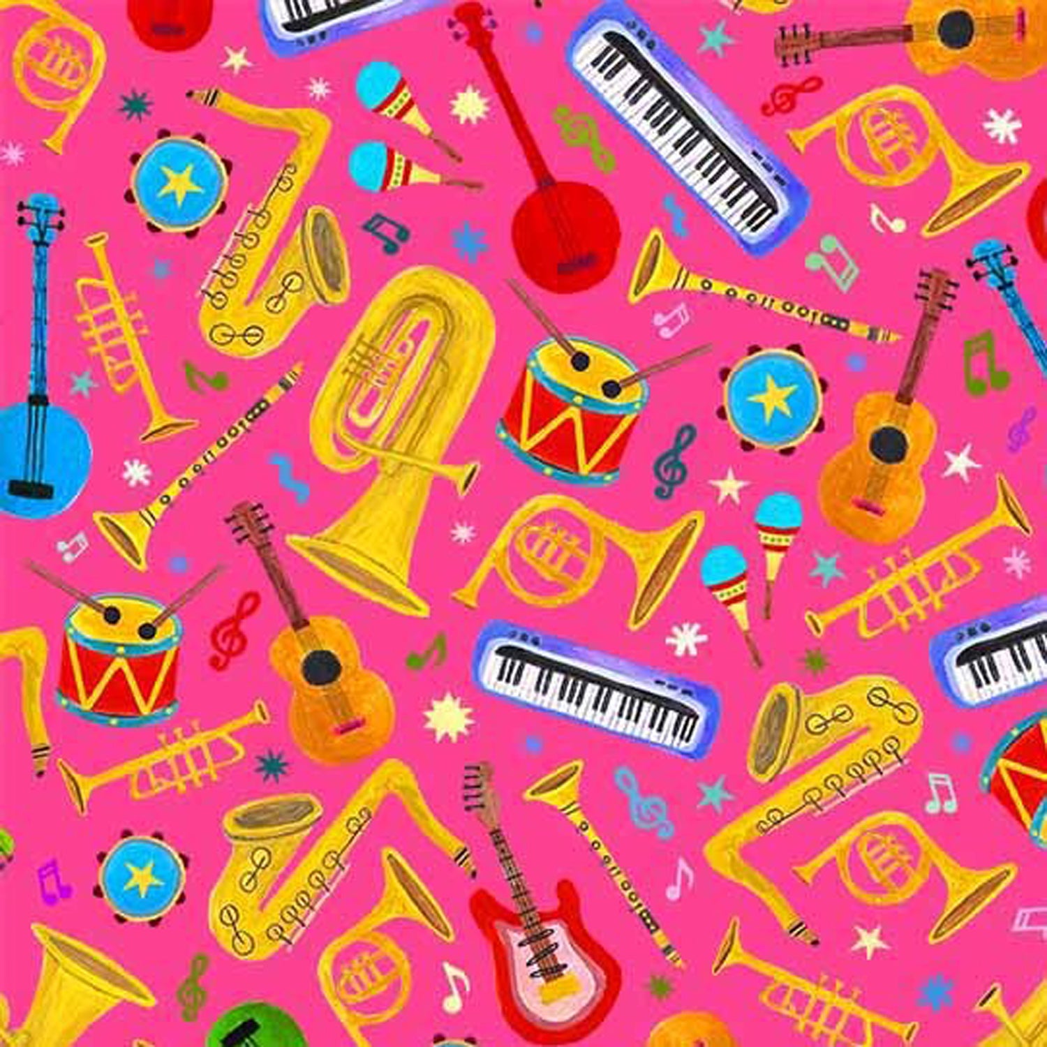 100% Cotton Prints - Joyful Jamboree Collection 15 Yard Bolt - Michael Miller Fabrics