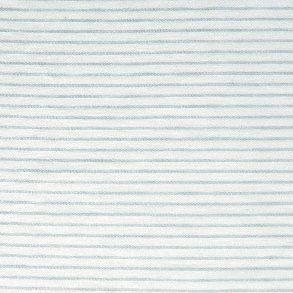 Cassis Woven Ticking Stripe Fabric - 100% European Linen