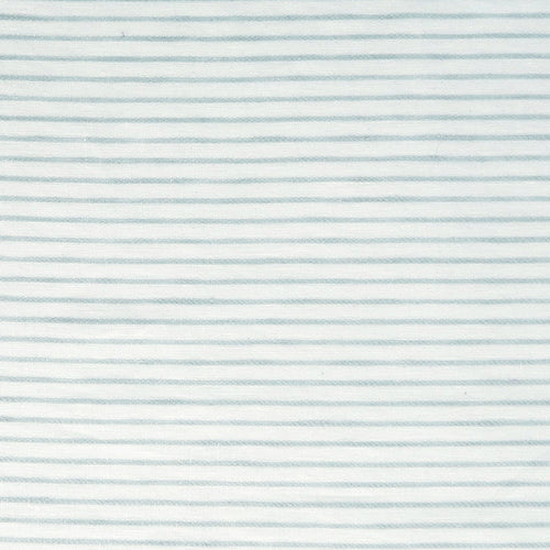 Cassis Woven Ticking Stripe Fabric - 100% European Linen