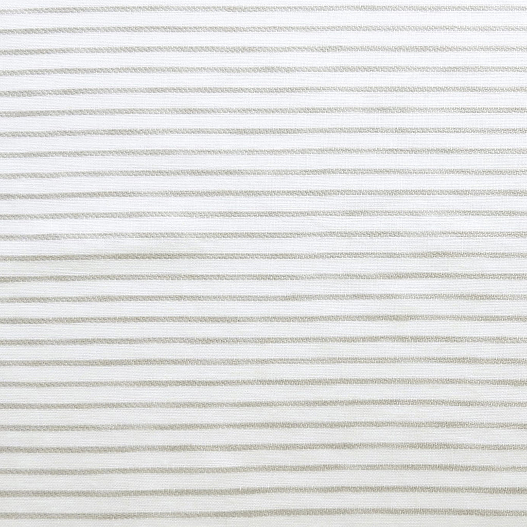Cassis Woven Ticking Stripe Fabric - 100% European Linen