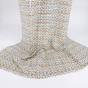 Gray & Taupe Artisanal Geometry Printed 7-Ounce Cotton Duck Fabric 293