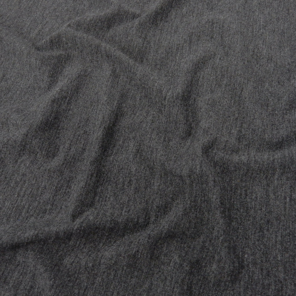 Heather Grey Poly-Rayon-Spandex Jersey Fabric 147