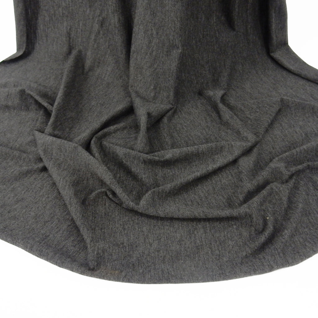 Heather Grey Poly-Rayon-Spandex Jersey Fabric 147