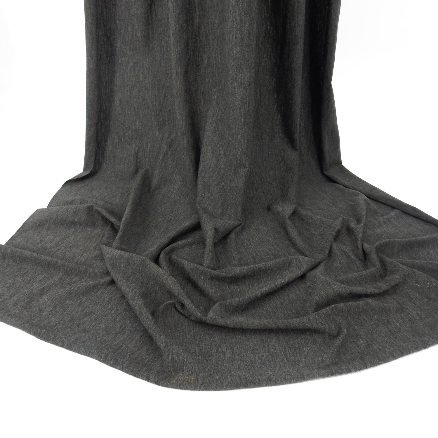 Heather Grey Poly-Rayon-Spandex Jersey Fabric 147