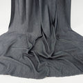 Indigo Heathered Twill Stretch Knit Fabric 140