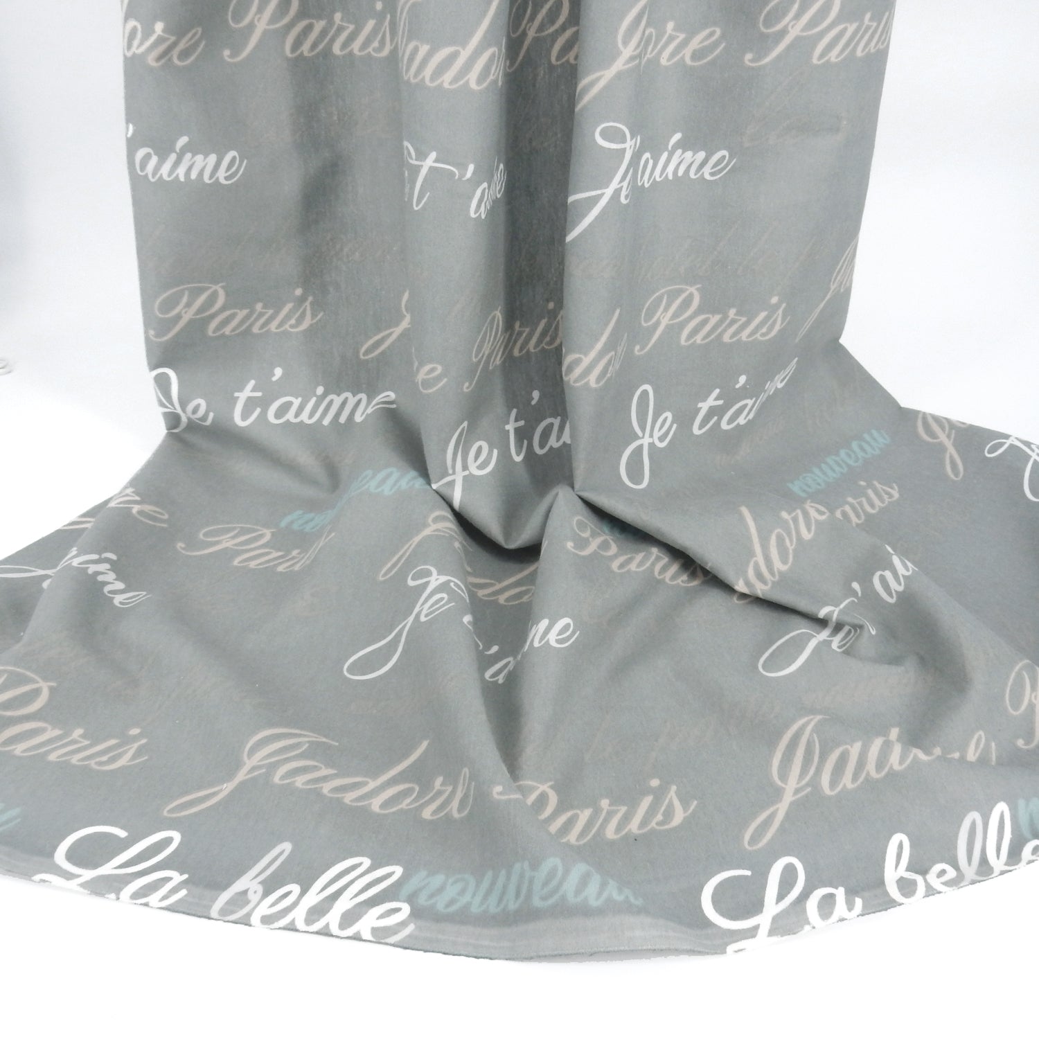 Je T'aime Printed Cotton Flannel Fabric 302