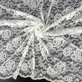 Double-Sided Border Lace Fabric 3831 Ivory