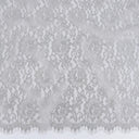 Double Sided Eyelash Scalloped Border Lace Fabric 3861 Sandstone/Silver