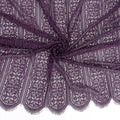 Double Sided Eyelash Scalloped Border Lace Fabric 4026 Shadow Purple