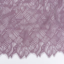 Double Sided Eyelash Border Mesh Lace Fabric 4028 Amethyst