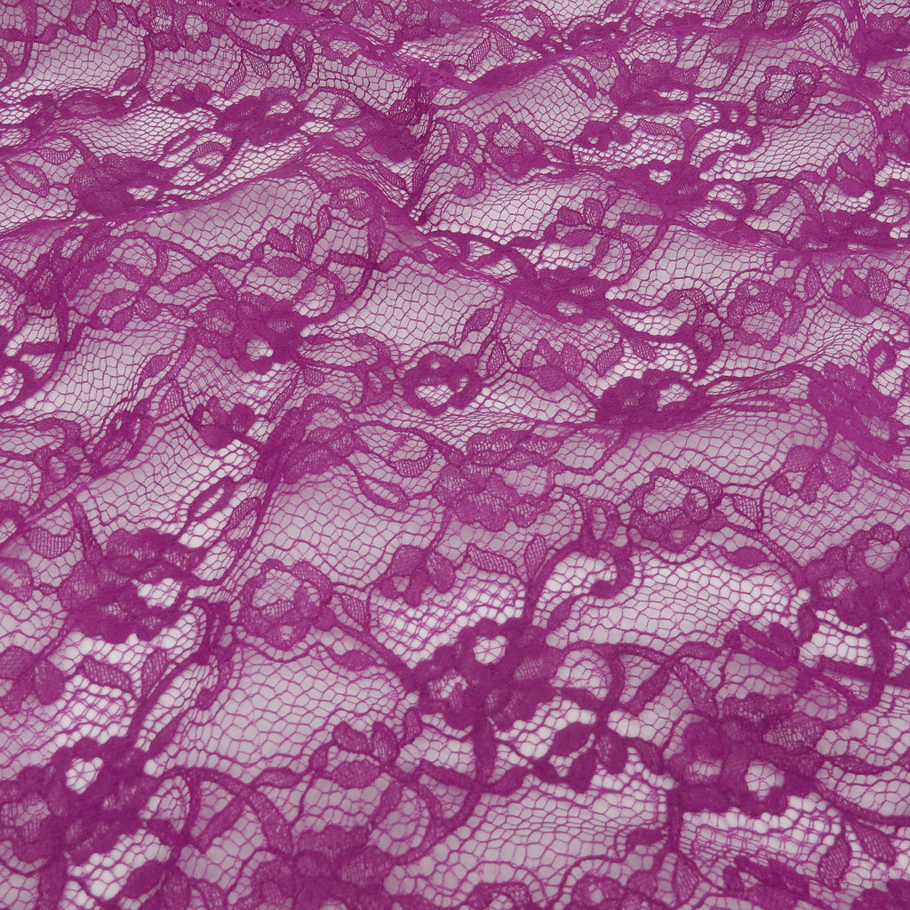 Re-Embroidered Floral Mesh Lace Fabric 4094 Wild Astor