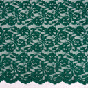 Double-Sided Border Lace Fabric 9100 Emerald