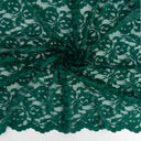 Double-Sided Border Lace Fabric 9100 Emerald