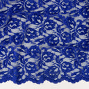 Double-Sided Border Lace Fabric 9100 Royal Blue