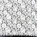 Double Sided Eyelash Scalloped Border Lace Fabric 911177 Ivory