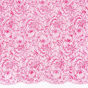 Double Scalloped Lace Fabric 9739 Raspberry