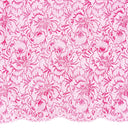 Double Scalloped Lace Fabric 9739 Raspberry
