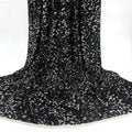 ITY Jersey Knit Fabric 307 Skin Black and Dove Grey